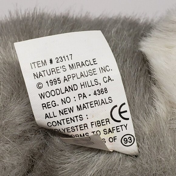 Dakin Applause 10" Bunny Rabbit Duck Natures Miracle Vintage 1995 Plush - Picture 7 of 7